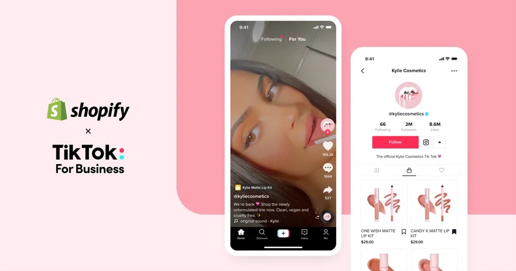 Shopify 在 TikTok 上推出新的应用内购物功能